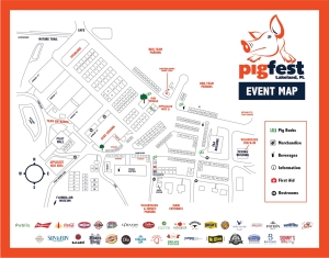 2025 PigFest Map